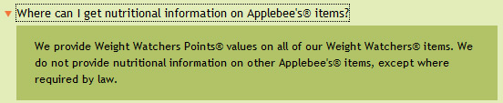 This is why I will never eat at Applebee's again.